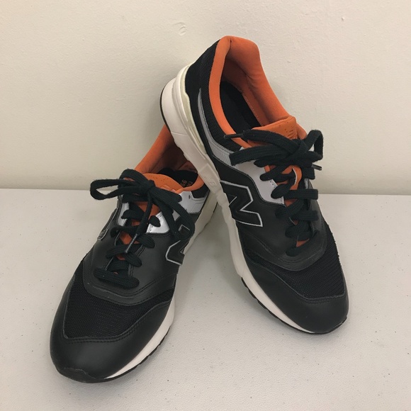 new balance 997h black orange